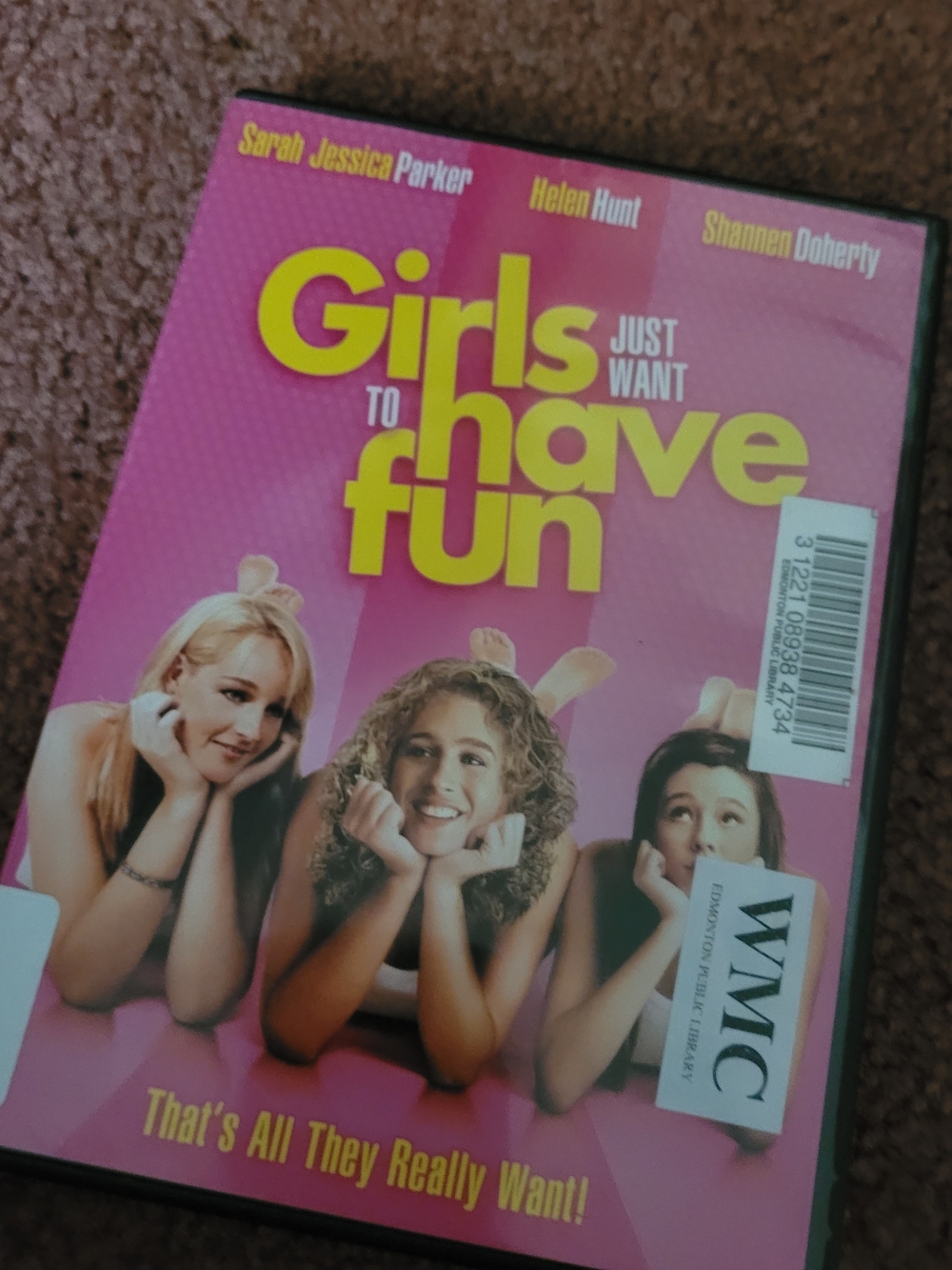 Girls Just Want to Have Fun DVD - Pink